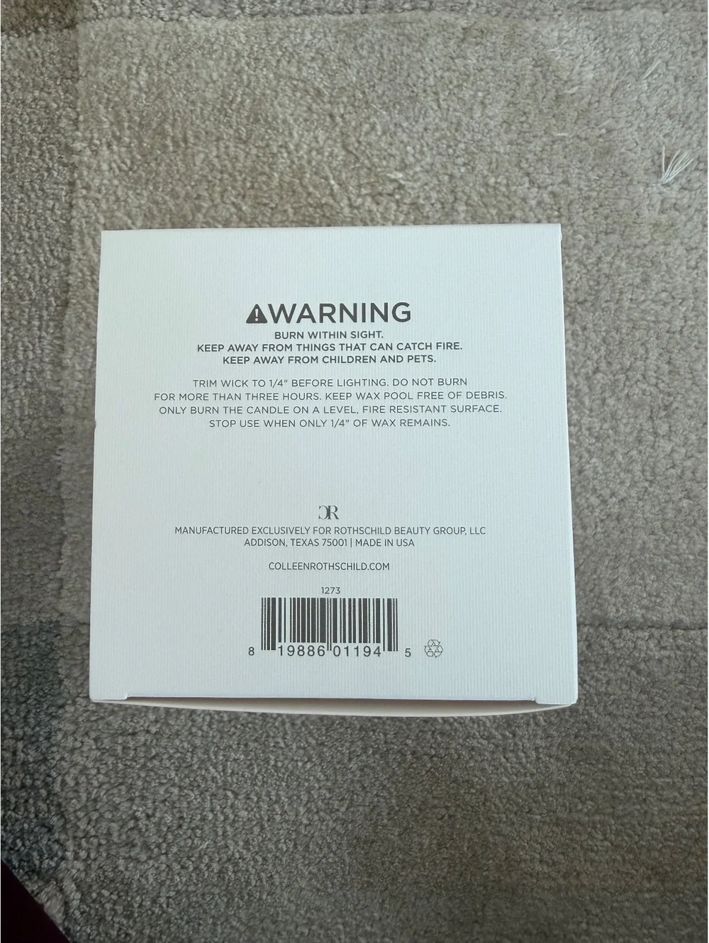 Colleen Rothschild Nomad Candle Allspice, cloves & lavender retail $50